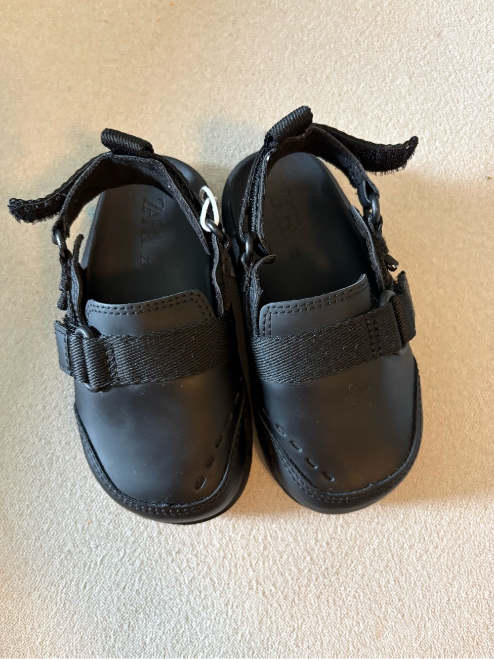 ZARA RUBBERIZED CLOGS - Picture 11 of 13